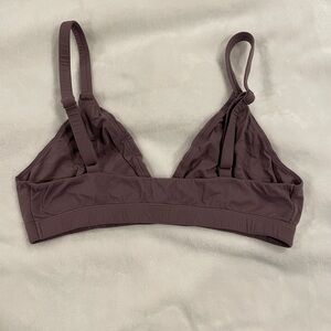 Purple skims fits everybody triangle bralette size M